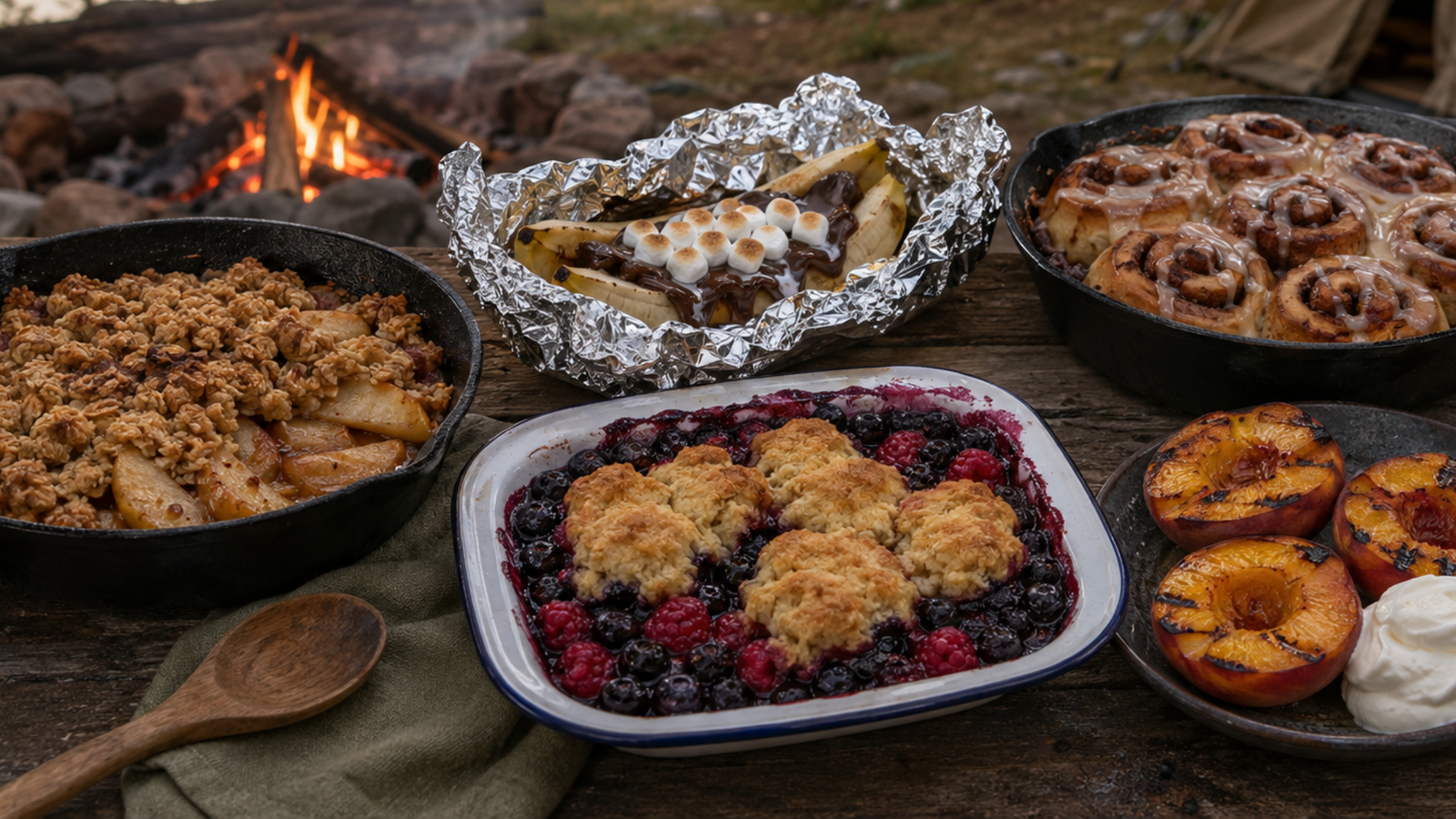 Campfire Desserts Beyond S'Mores