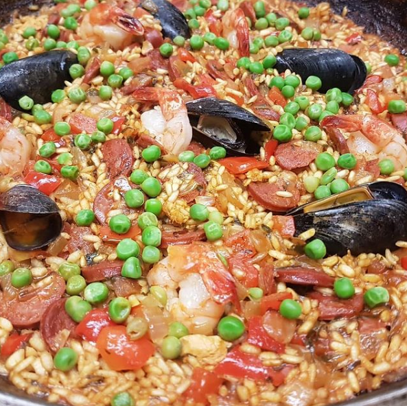 Virtual - "Appy Hour" Adult Cooking Class  - Spanish Paella